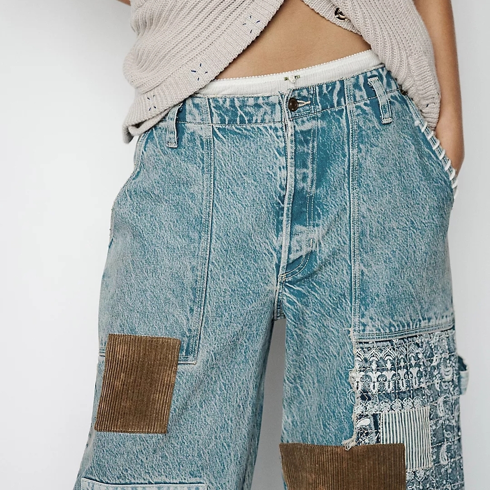 We The Free Popular Demand Patched Jeans - Picture 4 of 10